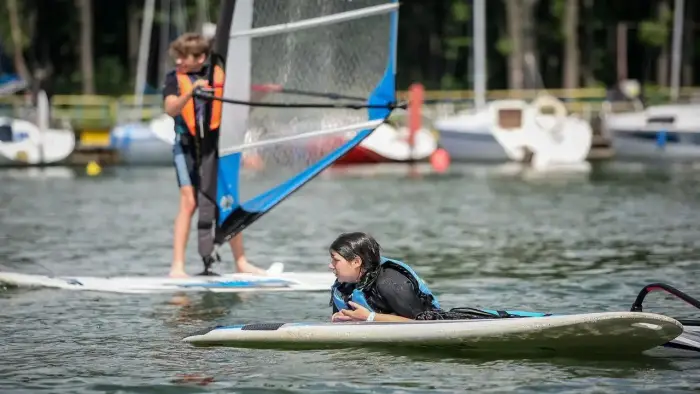 Czaplinek - ob�z windsurfingowy