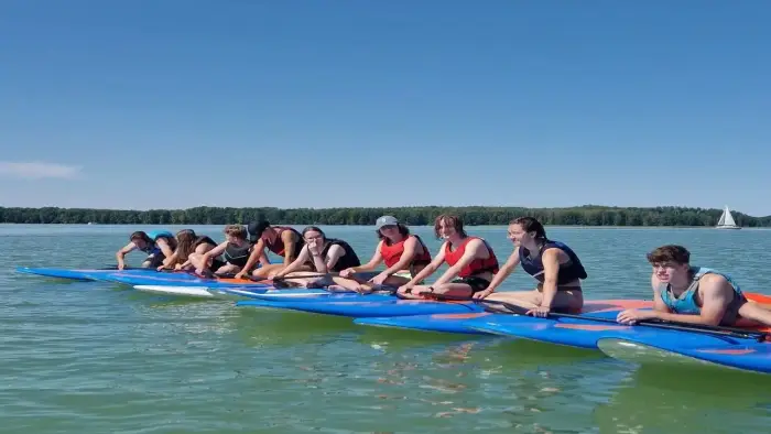 Czaplinek - ob�z windsurfingowy