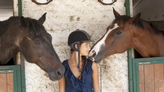 Brenna - Beskidy - ob�z jazdy konnej