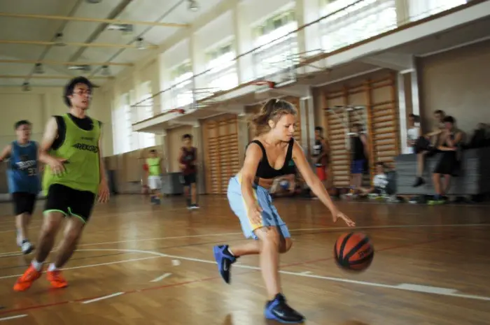 Cetniewo - ob�z koszyk�wki