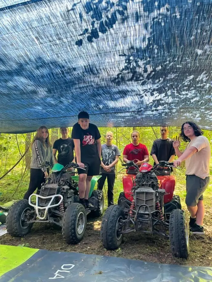 Z�oty Potok - Jura - quad academy camp