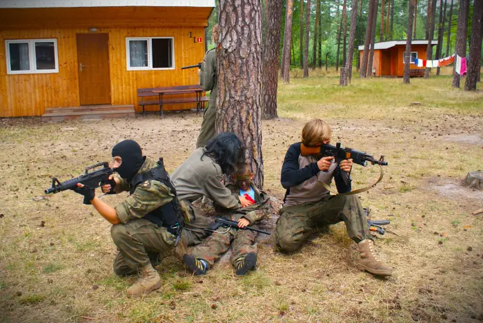 Jan�w - Jura  - military camp - ob�z militarny