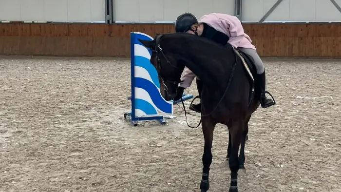 Zakrz�w - ob�z hobby horse z jazd� konn�