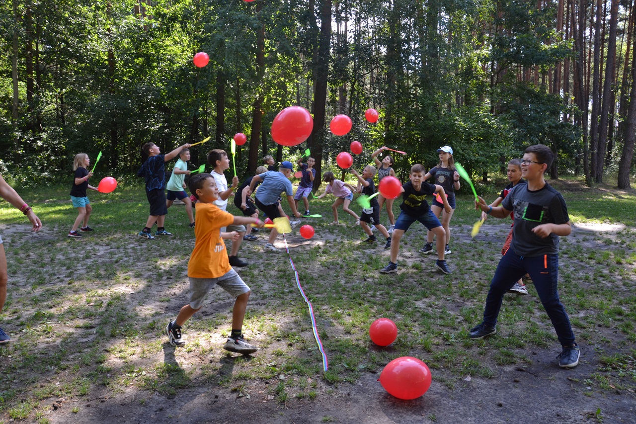Jan�w Lubelski - Klub Urwisa - kolonia - Le�na Przygoda