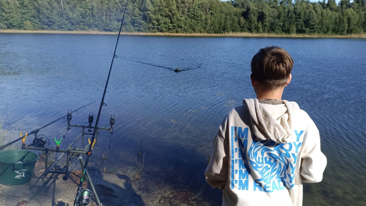 Czaplinek - ob�z w�dkarski