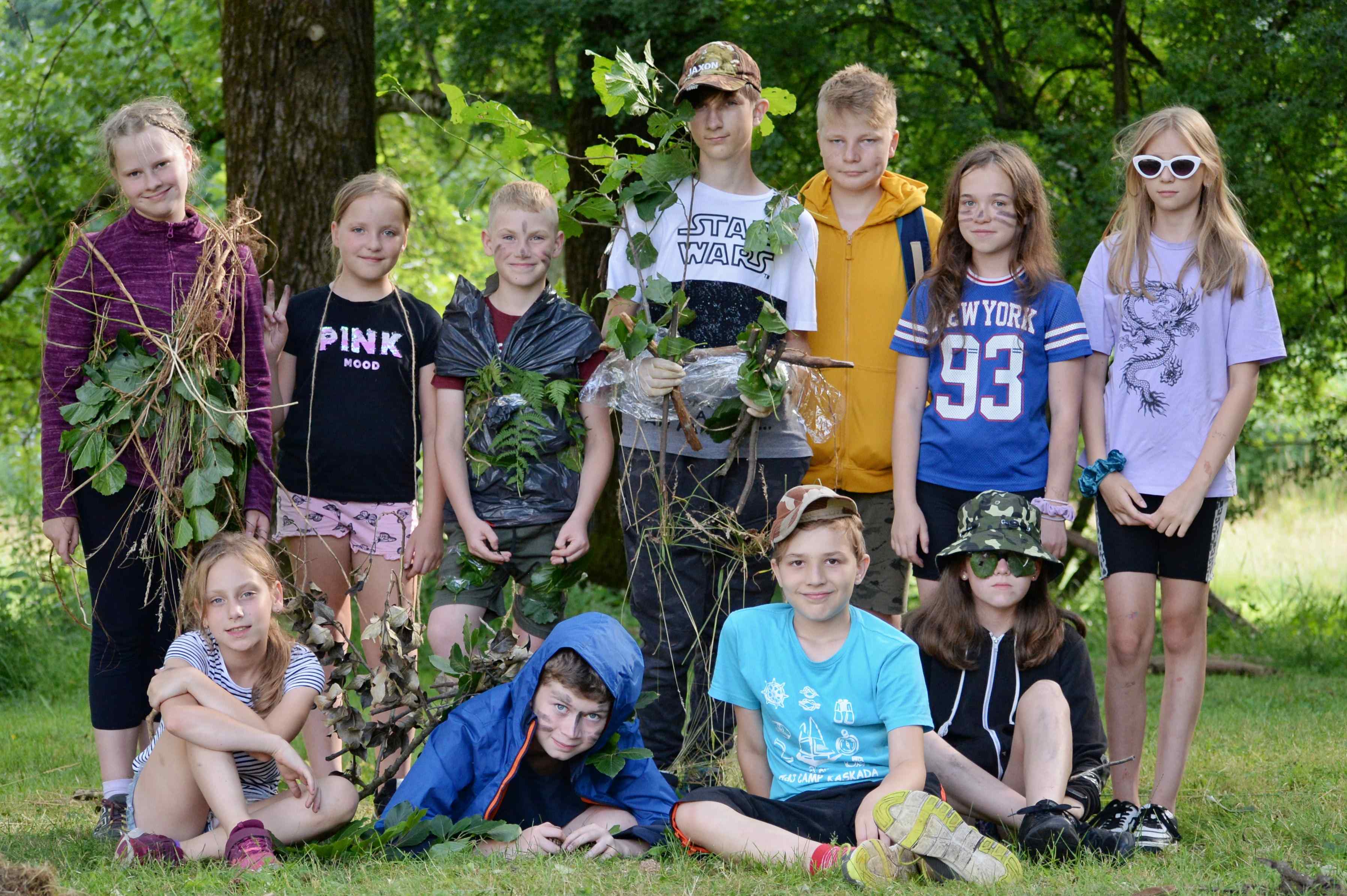 Z�oty Potok - Jura - kids patrol camp - ob�z dla ma�ych twardzieli