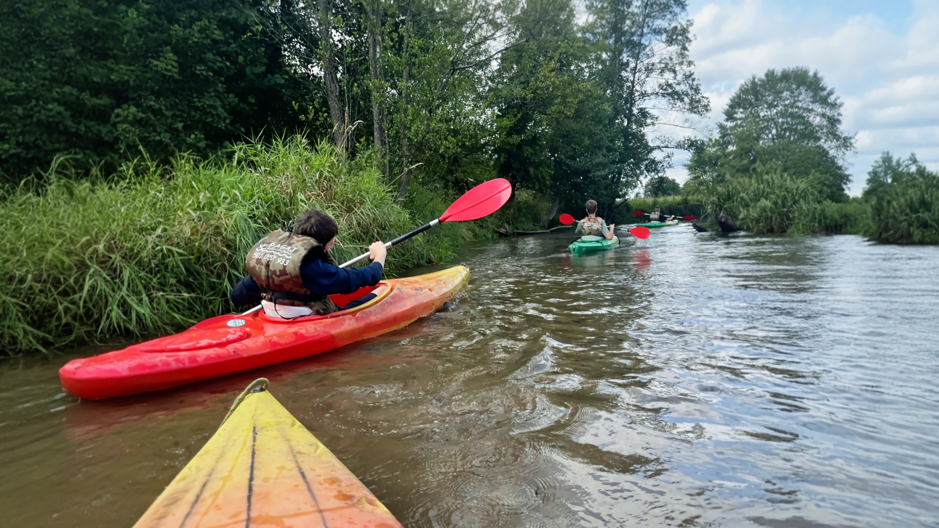 Jan�w Lubelski - ob�z rowerowo- kajakowy